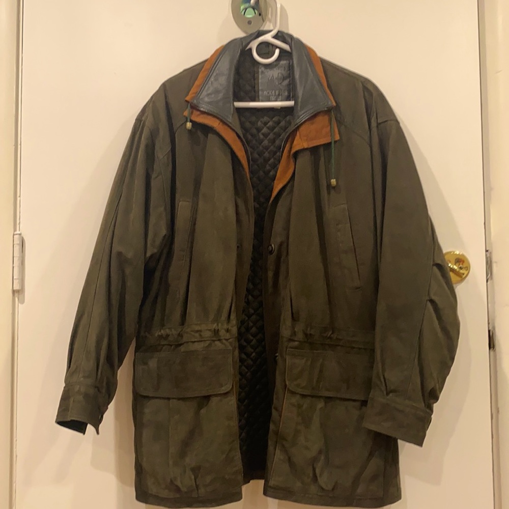 MODA IN PELLE Leather Jacket (Men’s Medium)